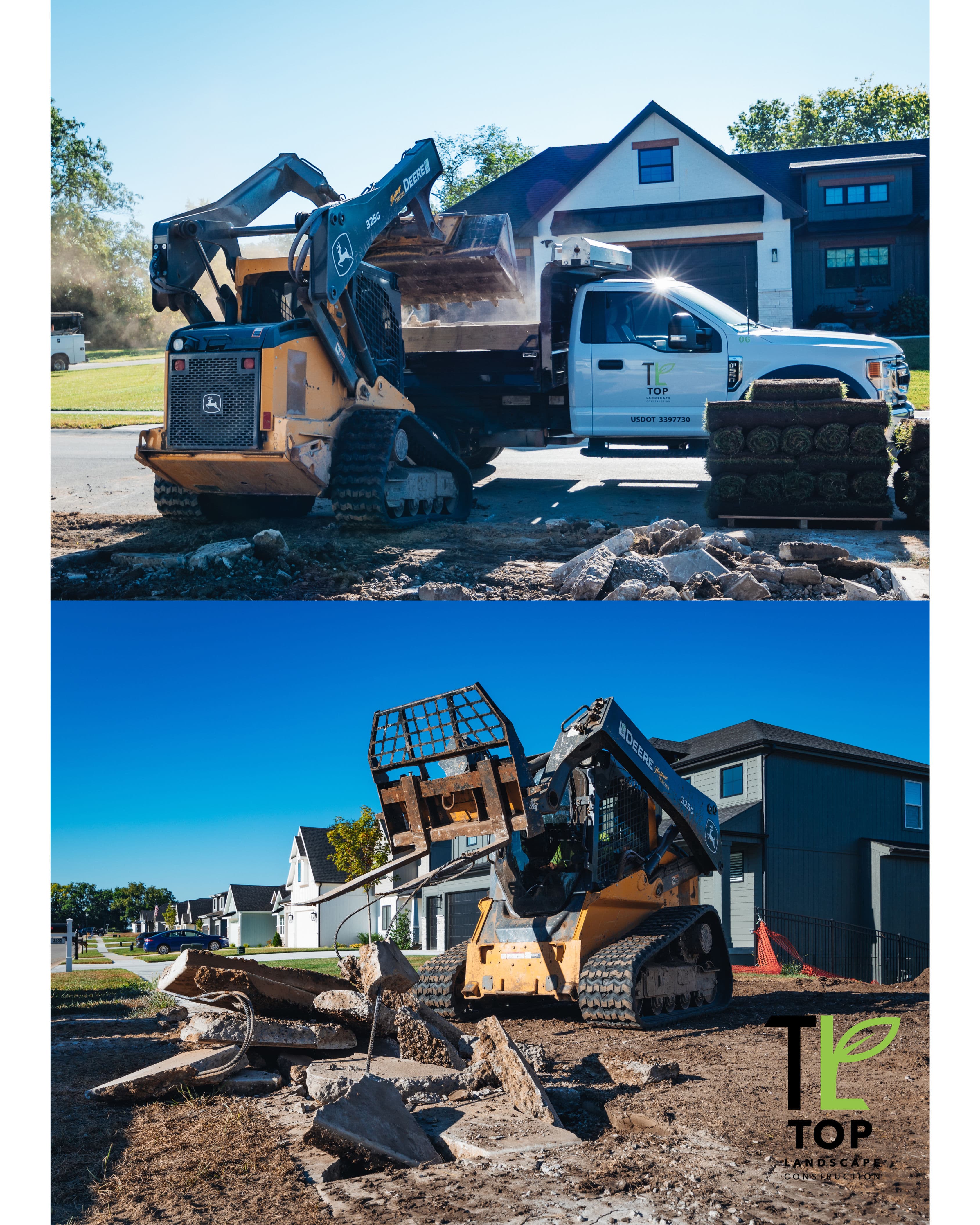 Project Concrete and Sod Installation at a Residential Property image