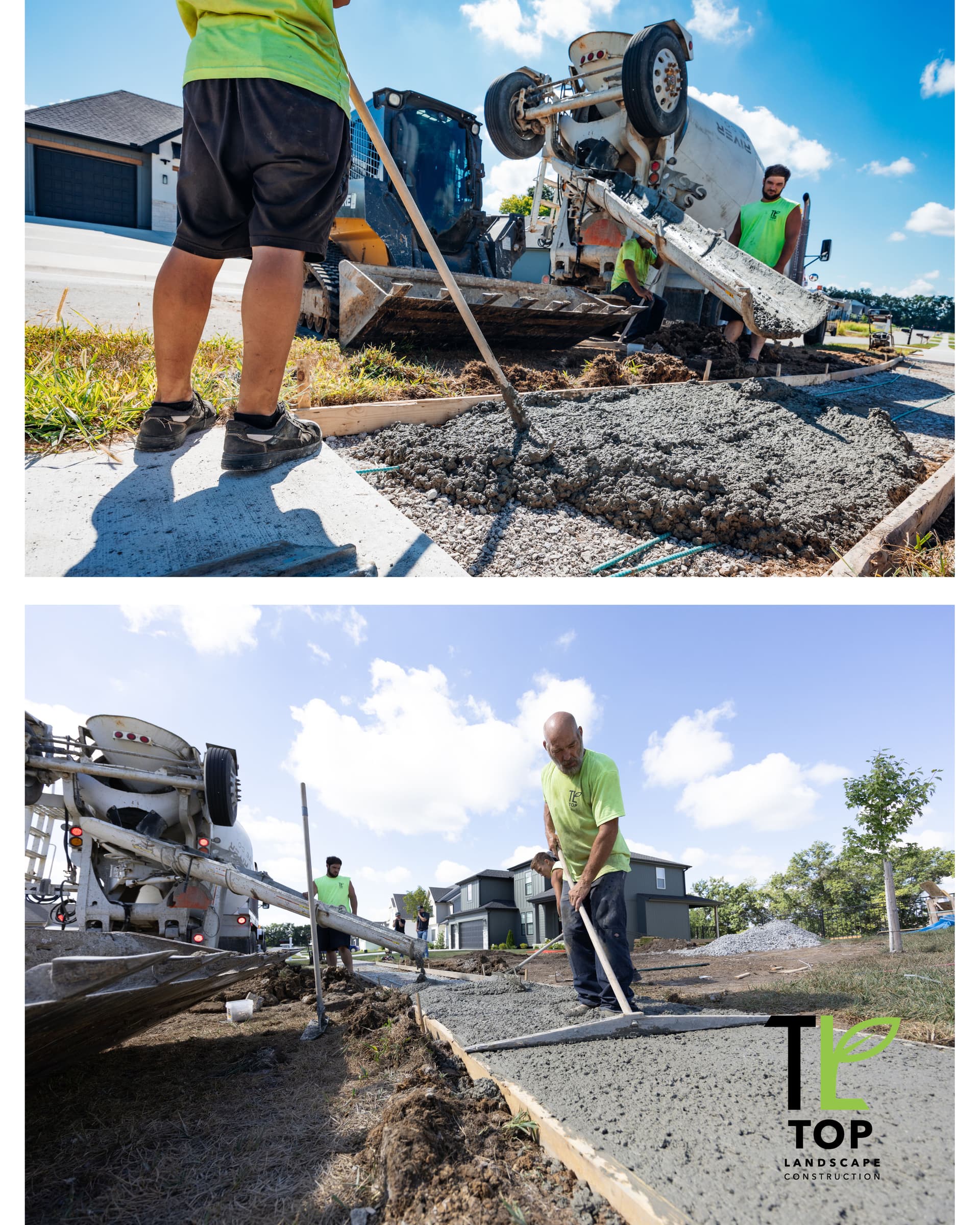 Gallery photos for Concrete and Sod Installation at a Residential Property: Image #1
