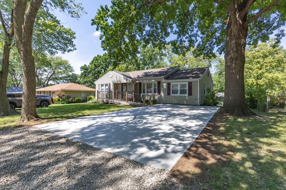 Project Fresh Concrete Driveway for Enhanced Home Curb Appeal image