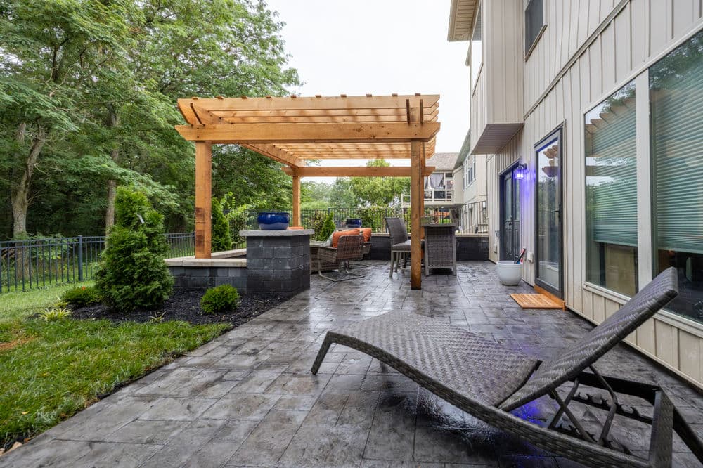 Gallery photos for Stunning Pergola and Patio Space Transformation in Smithville: Image #1