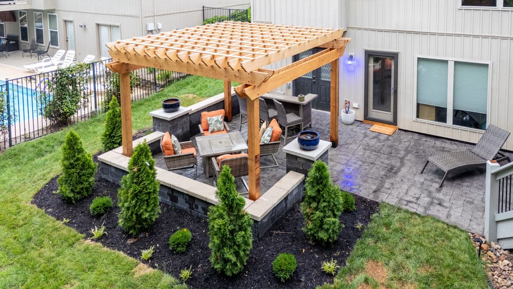 Gallery photos for Stunning Pergola and Patio Space Transformation in Smithville: Image #4