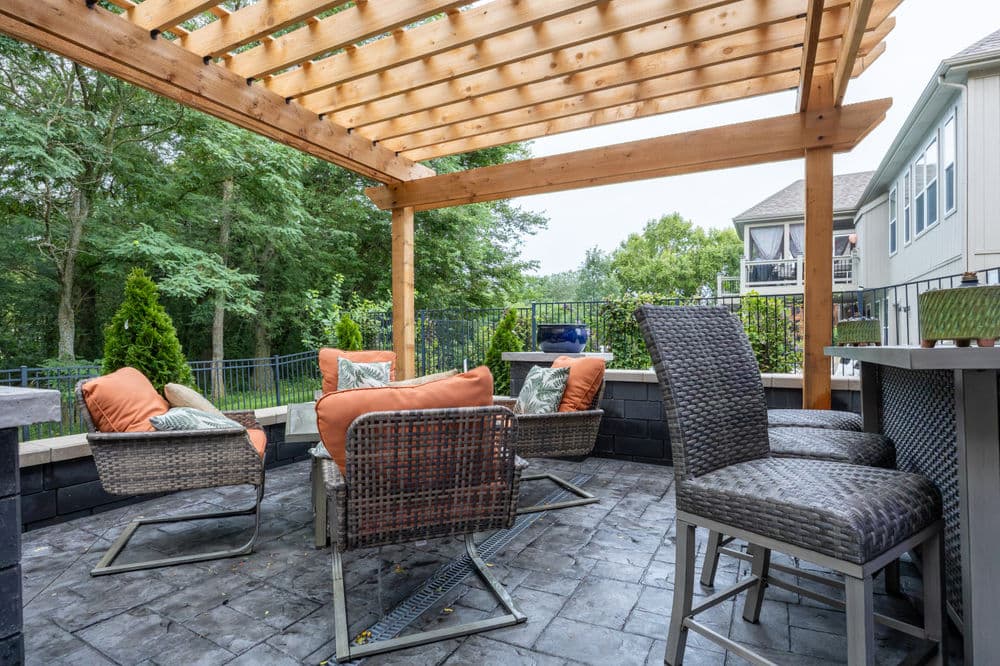 Gallery photos for Stunning Pergola and Patio Space Transformation in Smithville: Image #3