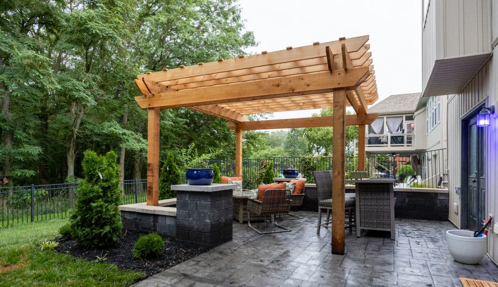 Gallery photos for Stunning Pergola and Patio Space Transformation in Smithville: Image #2