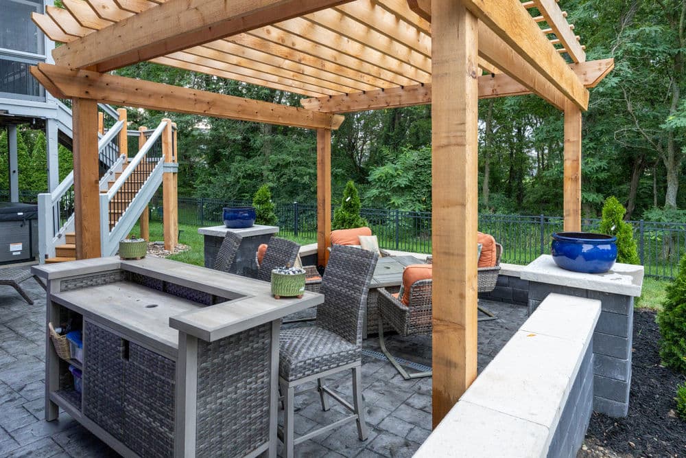 Gallery photos for Stunning Pergola and Patio Space Transformation in Smithville: Image #6