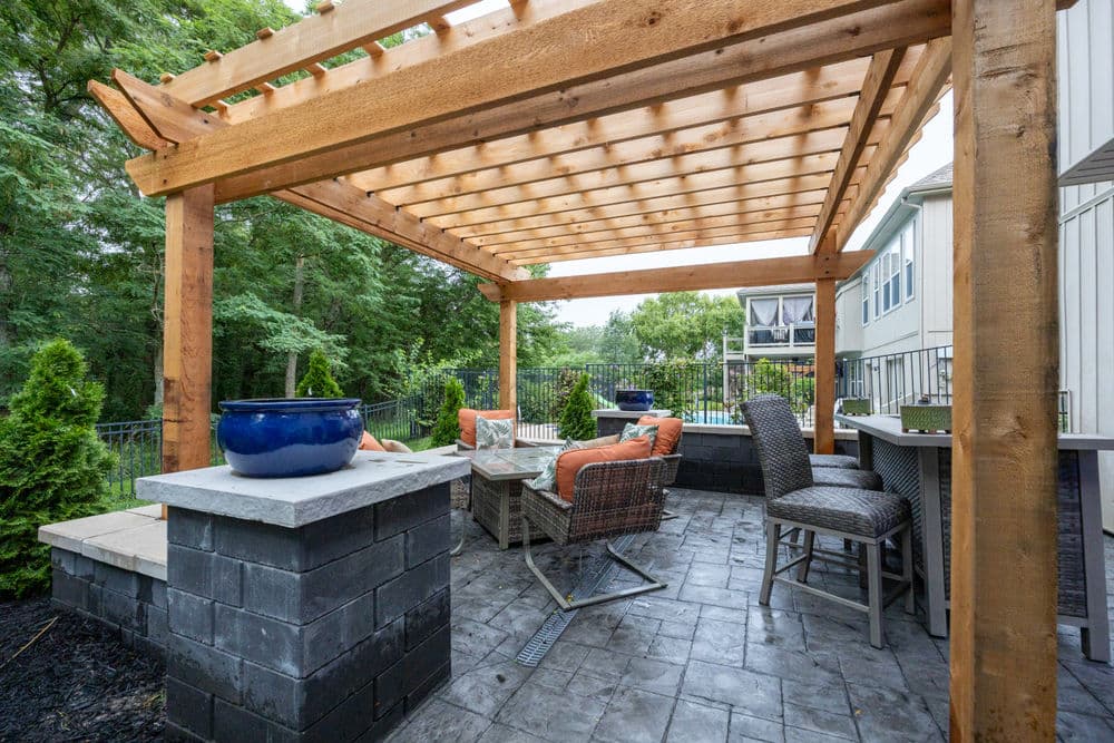 Gallery photos for Stunning Pergola and Patio Space Transformation in Smithville: Image #9