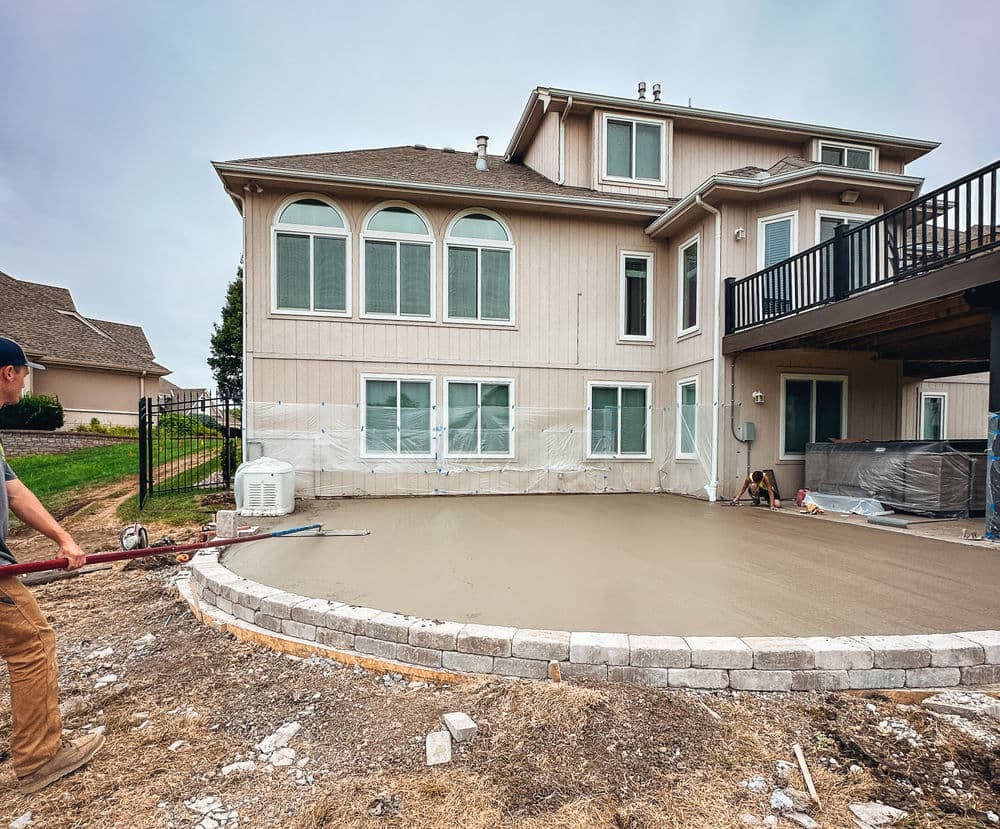 Stunning Patio Installation in Kansas City