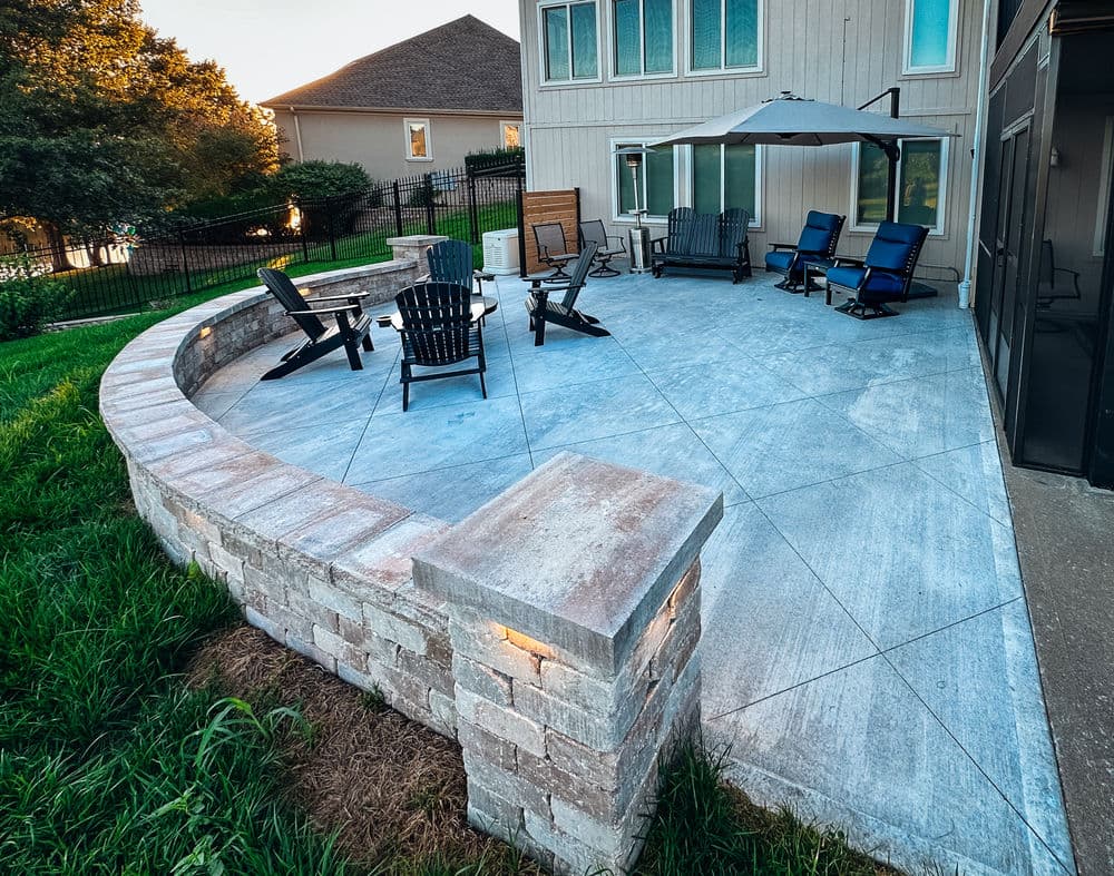 Gallery photos for Stunning Patio Installation in Kansas City: Image #8