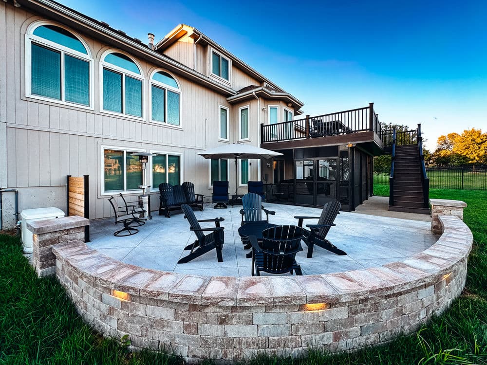 Gallery photos for Stunning Patio Installation in Kansas City: Image #13