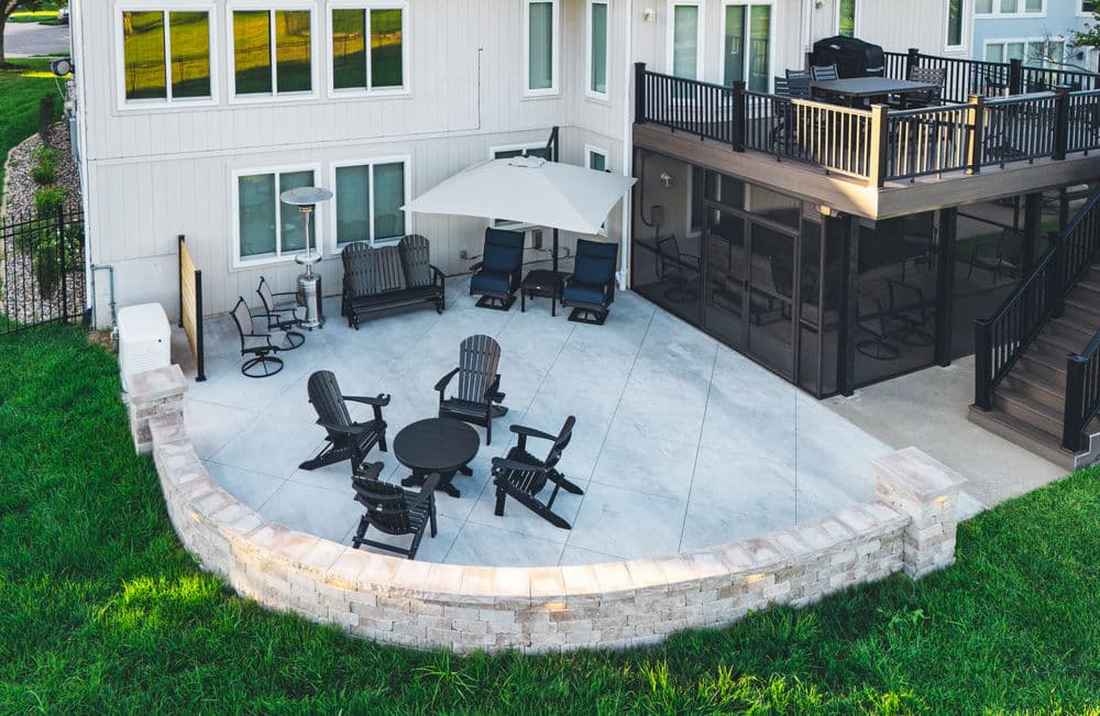 Gallery photos for Stunning Patio Installation in Kansas City: Image #16