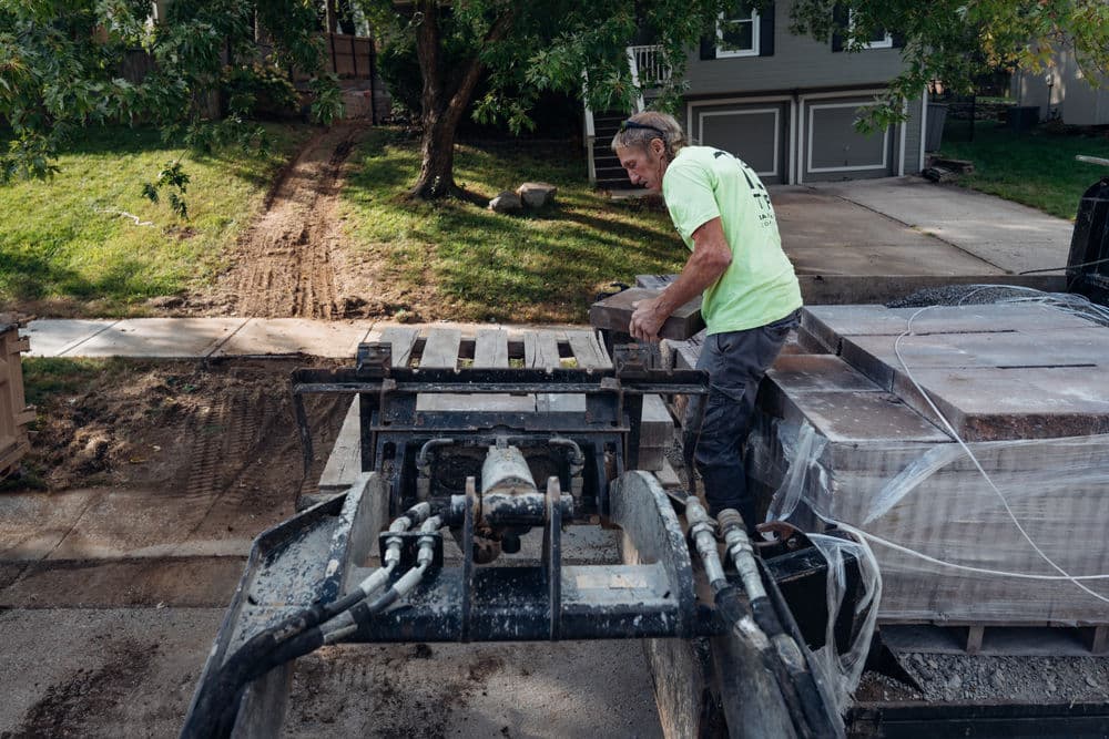Gallery photos for Backyard Transformation with Tiered Retaining Walls: Image #5