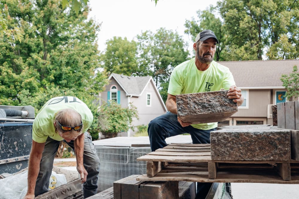 Gallery photos for Backyard Transformation with Tiered Retaining Walls: Image #26