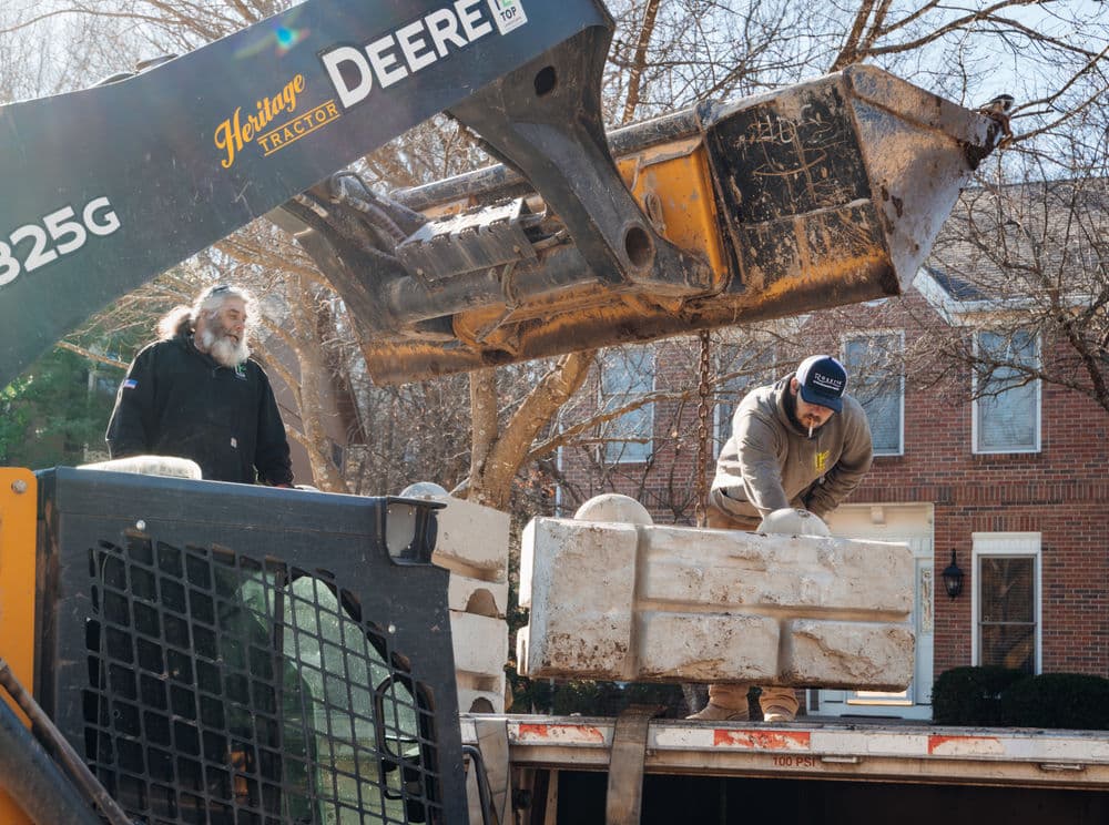 Sturdy New Retaining Wall Built in Wetumpka